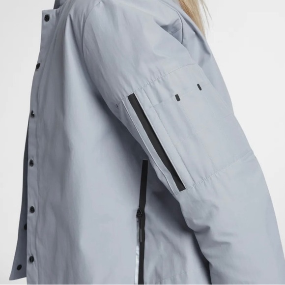 NWT Women's Nike Sportswear AeroLoft 3-in-1 Jacket Coat Blue - Picture 2 of 8